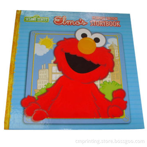 Board Book Printing, Full-color, Glossy Lamination for All Pages, Flocking on Cover